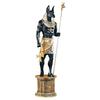 Design Toscano The Egyptian Grand Ruler Collection: Life-Size Anubis Statue atop a Temple Column Mount NE23262